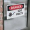 Signmission 120 Volts Danger Sign, Vinyl Decal, 10in W x 7in L, 2PK OS-2PACK-DS-D-710-L-1003 - alternate 3